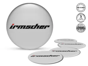 Irmscher Ruota Badge Edizione Etichette Cupola Resina